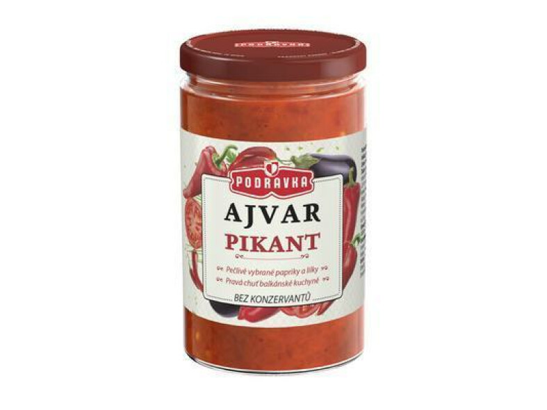 OMÁČKA AJVAR PIKANT 350g PODRAVKA