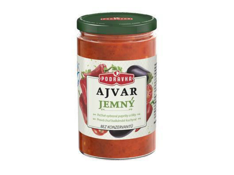 OMÁČKA AJVAR JEMNÝ 350g PODRAVKA