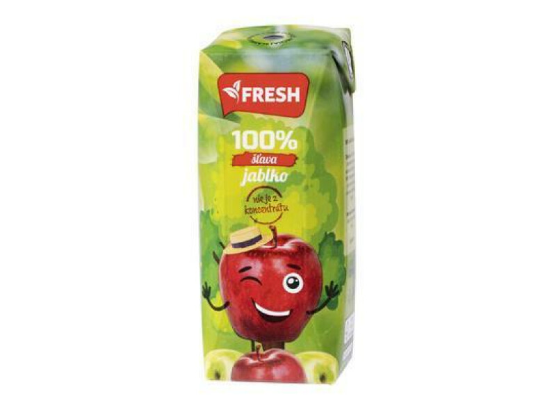 DŽÚS JABLKO 100% 0.25l FRESH