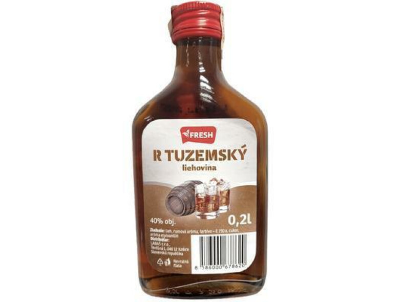 R TUZEMSKÝ 40% 0.2l FRESH