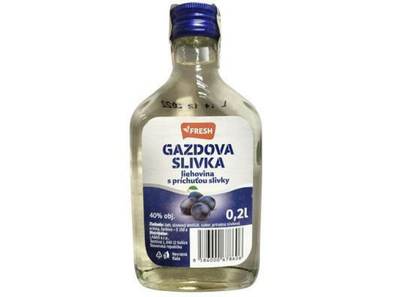 SLIVKA GAZDOVA 40% 0.2l FRESH