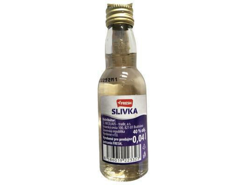 SLIVKA 40% 0.04l FRESH