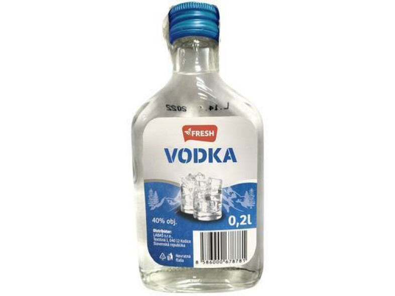 VODKA 40% 0.2l FRESH