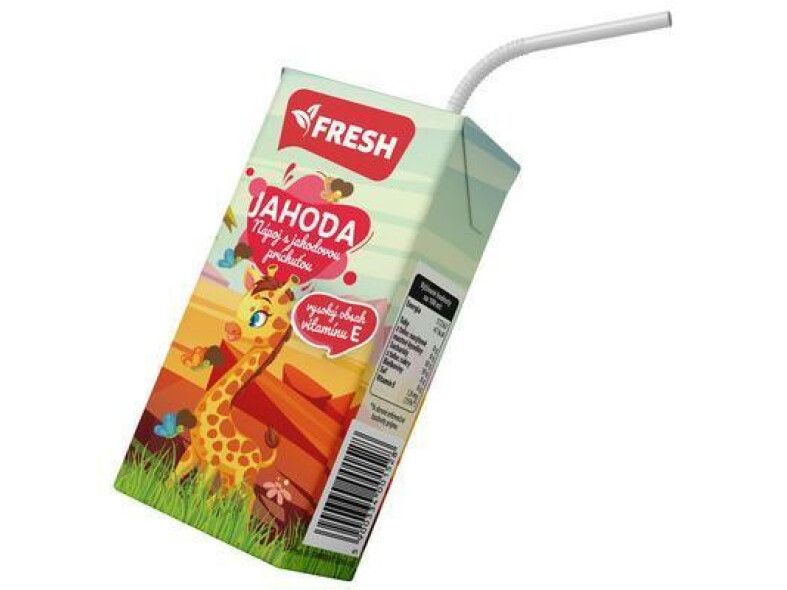 NÁPOJ JAHODA 0.2l FRESH