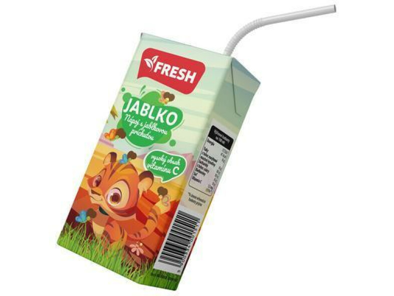 NÁPOJ JABLKO 0.2l FRESH