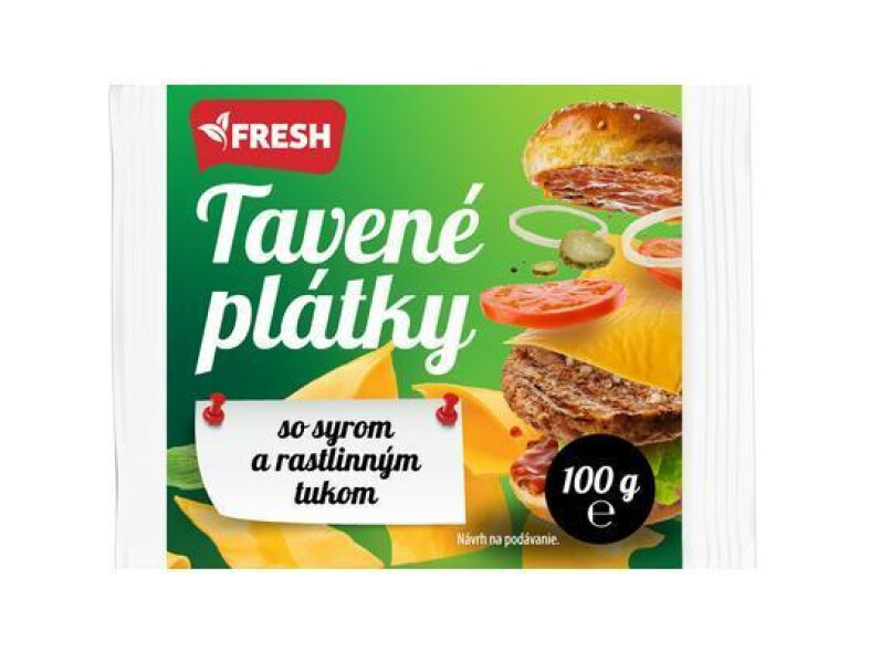 SYR PLÁTKY TAVENÉ SO SYROM A RASTL. TUKOM 100g FRESH