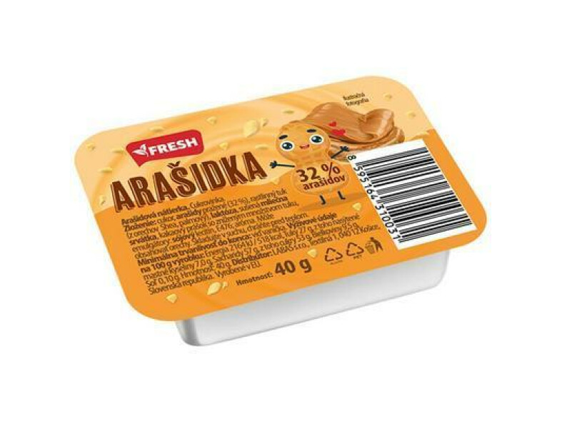 NÁTIERKA ARAŠIDOVÁ ARAŠIDKA 40g FRESH