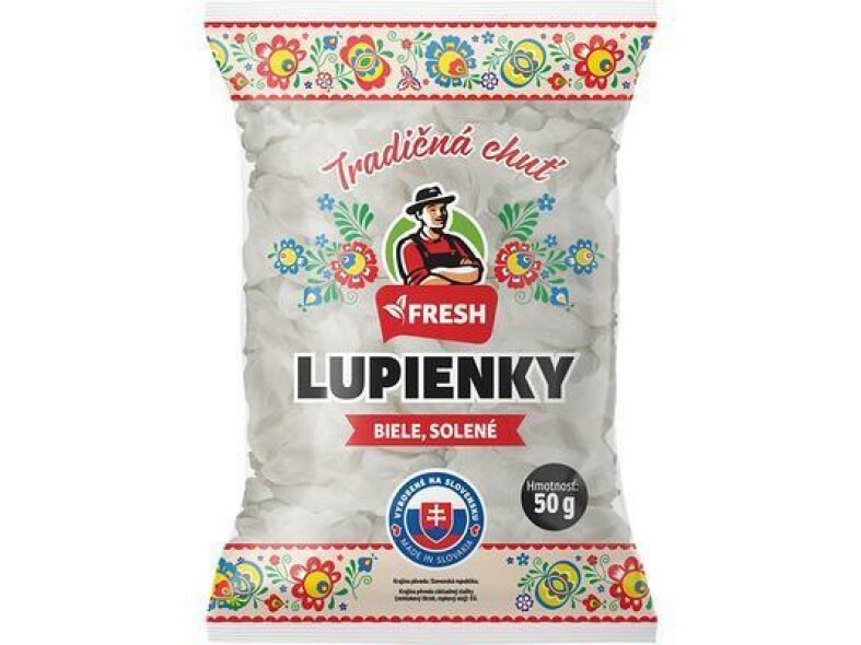 LUPIENKY BIELE SOLENÉ TRADIČNĚ 50g FRESH