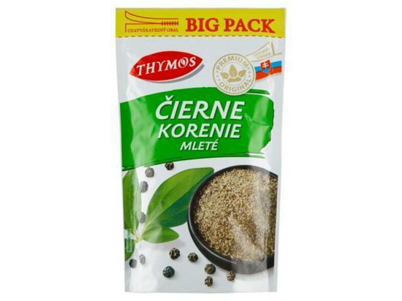 KORENIE ČIERNE MLETÉ 80g THYMOS