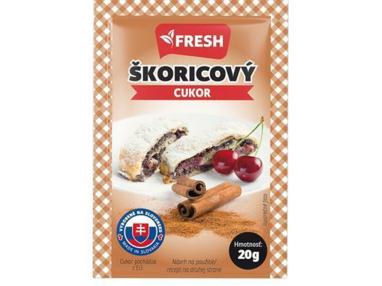 CUKOR ŠKORICOVÝ 20g FRESH