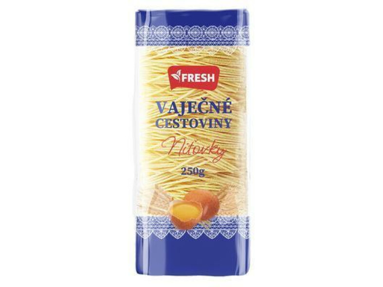 CESTOVINY NIŤOVKY VAJEČNÉ 250g FRESH