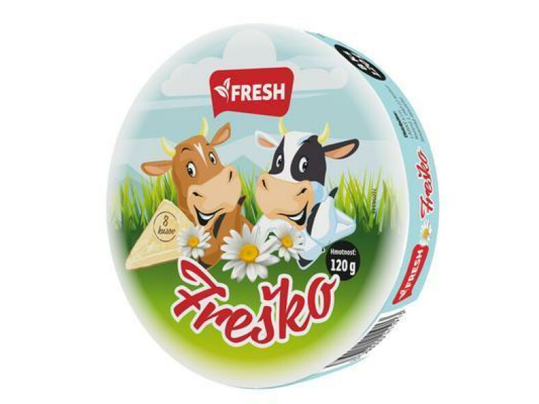 SYR FREŠKO 120g FRESH TROJ.