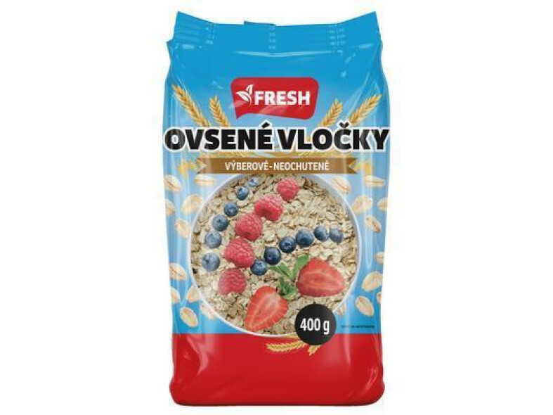 VLOČKY OVSENÉ VÝBEROVÉ 400g FRESH