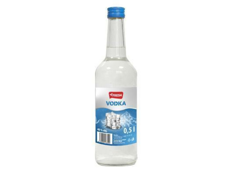 VODKA 40% 0.5l FRESH