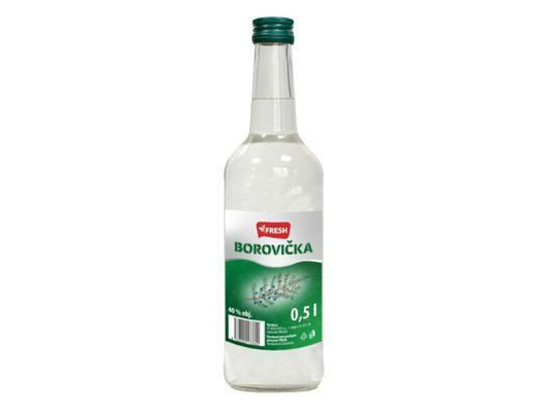 BOROVIČKA 40% 0.5l FRESH