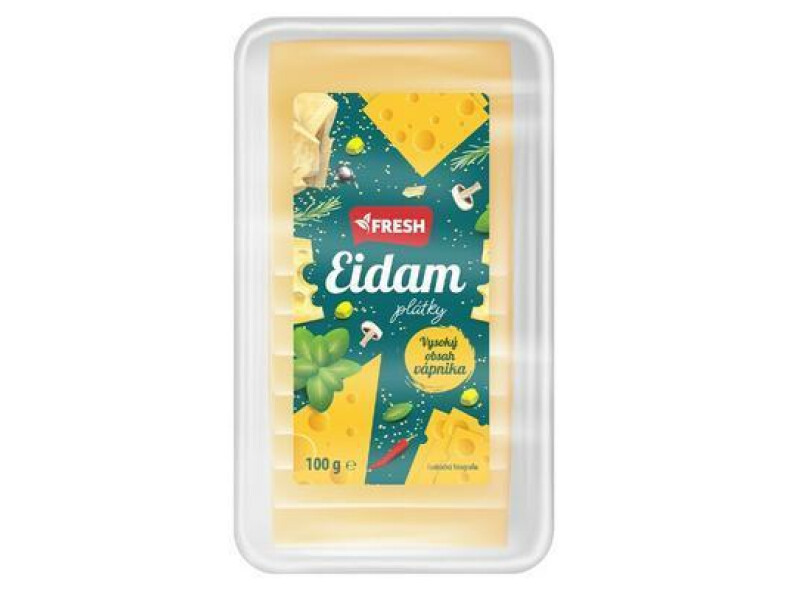 SYR PLÁTKY EIDAM 100g FRESH 