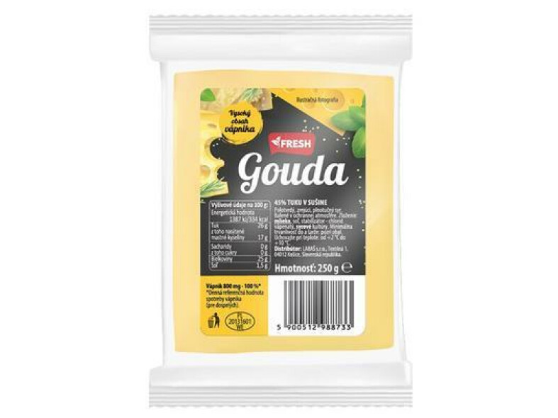 SYR GOUDA 250g BLOK FRESH