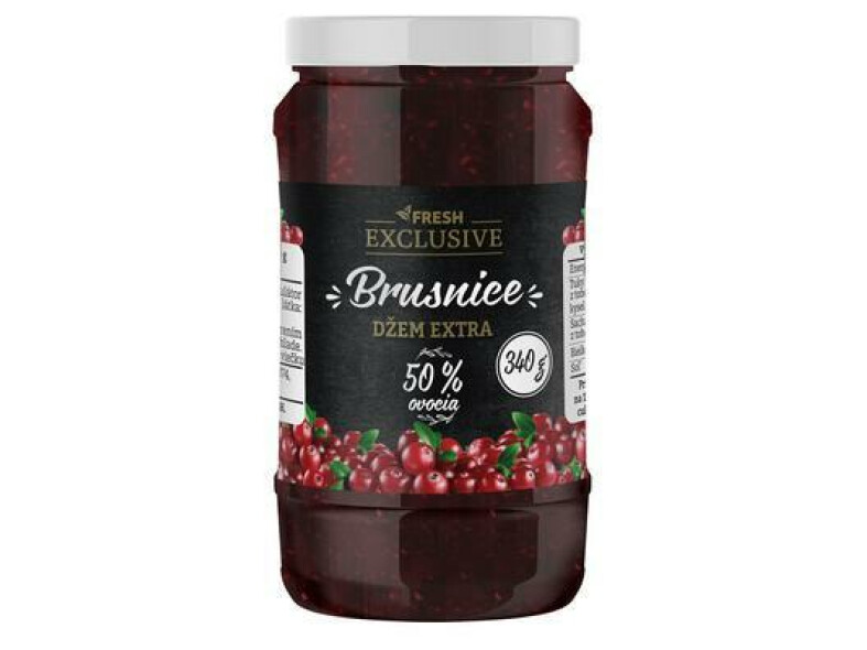 DŽEM BRUSNICE EXTRA FRESH EXCLUSIVE 340g 