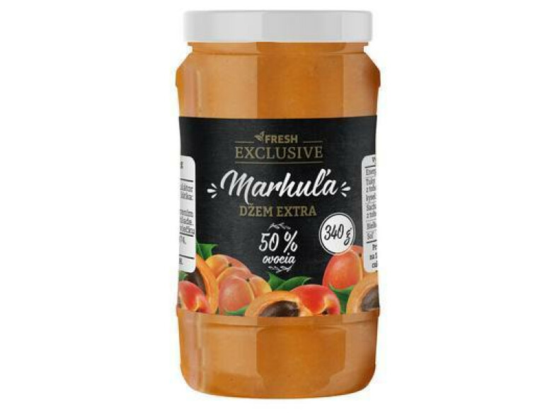 DŽEM MARHUĽOVÝ EXTRA FRESH EXCLUSIVE 340g