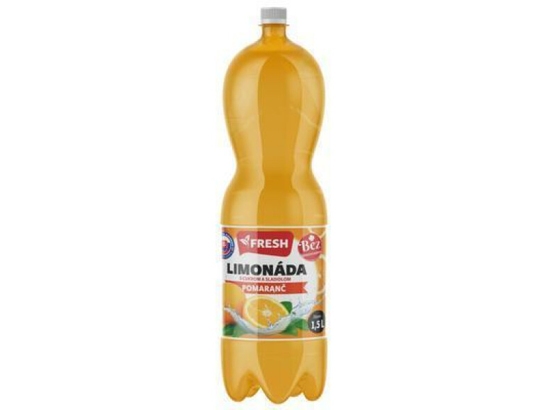 VODA MINERÁLNA POMARANČ 1.5l PET FRESH VRATNÝ OBAL