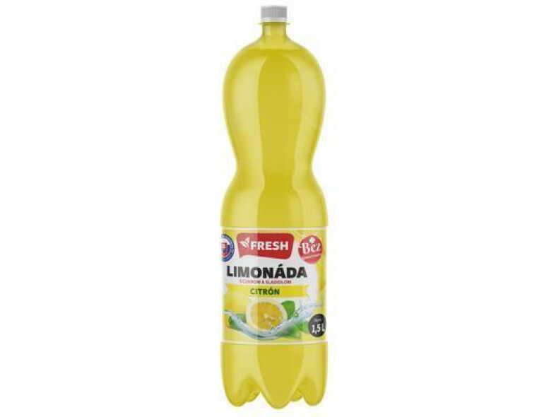 VODA MINERÁLNA CITRÓN 1.5l PET FRESH VRATNÝ OBAL