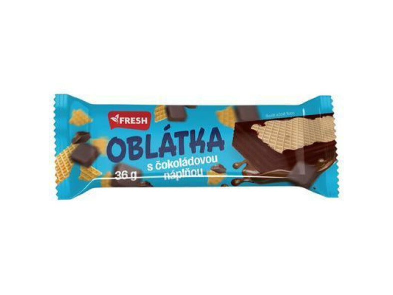 OBLÁTKY ČOKOLÁDOVÉ 36g FRESH