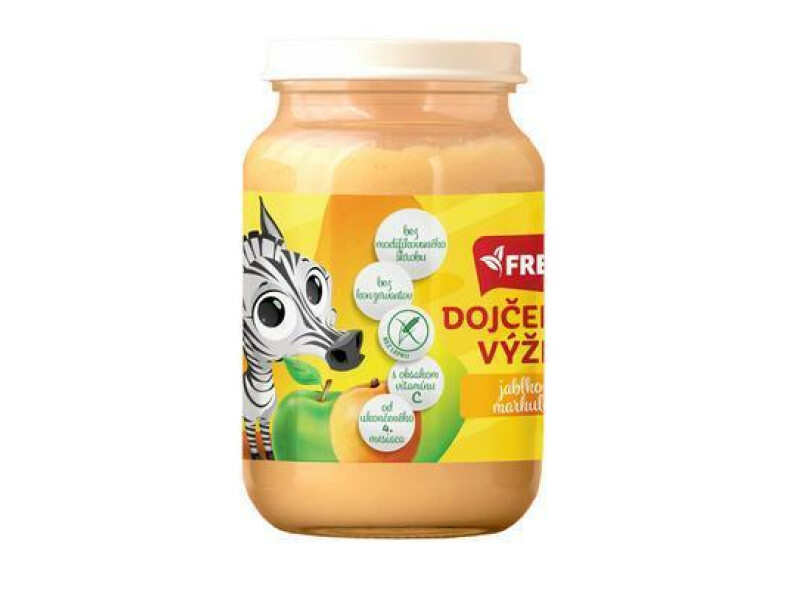 DETSKÁ VÝŽIVA JABLKO-MARHUĽA 190g FRESH