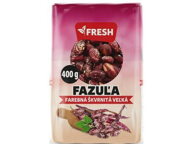 +++ FAZUĽA FAREBNÁ ŠKVRNITÁ VEĽKÁ 400g FRESH