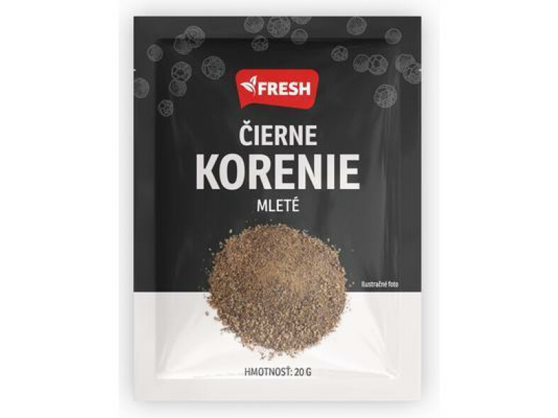 KORENIE ČIERNE MLETÉ FRESH 20g THYMOS