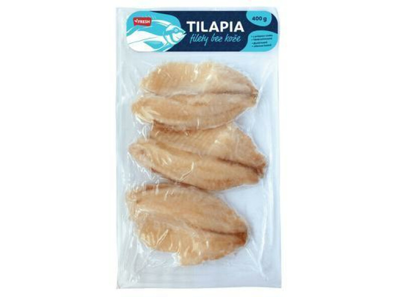 MRAZENÉ FILETY TILAPIA 400g FRESH