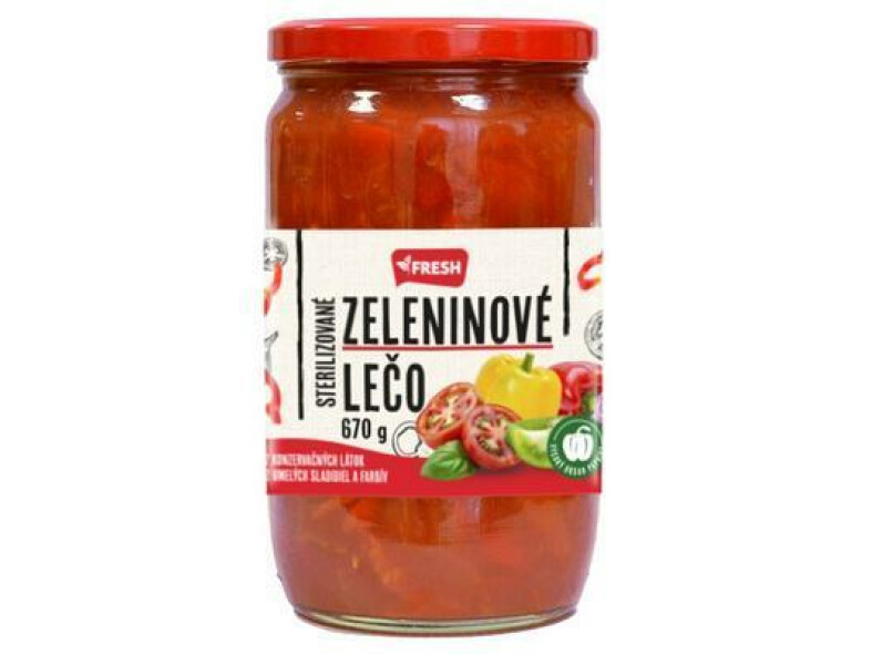 LEČO ZELENINOVÉ 670g / PP 260g FRESH