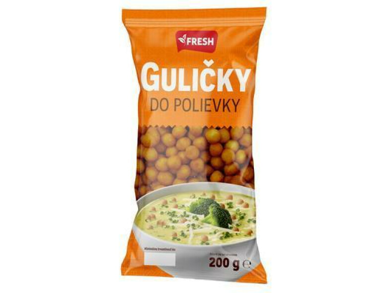 GULIČKY CHRUMKAVÉ DO POLIEVKY 200g FRESH