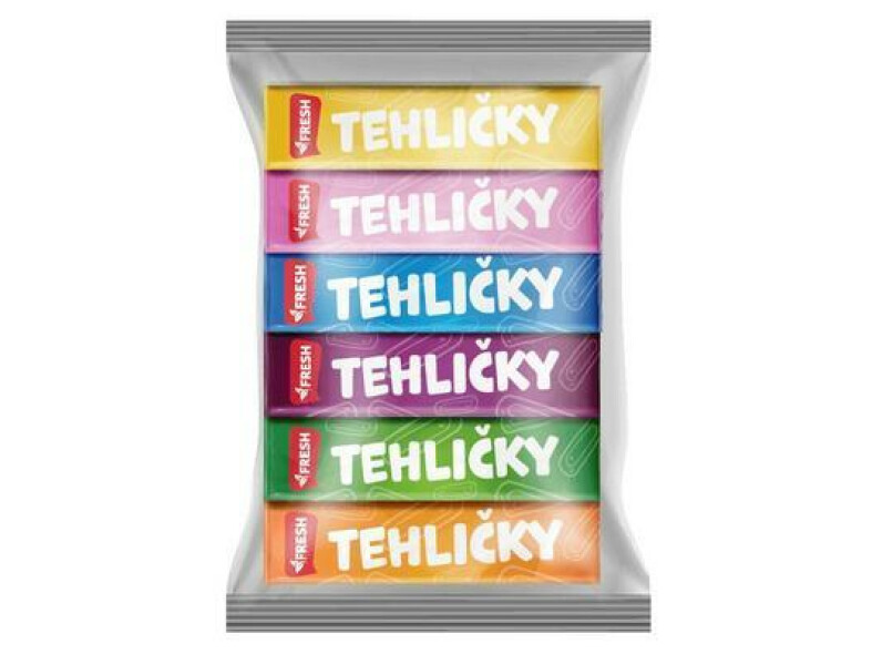 CUKRÍKY TEHLIČKY 6x7,5g FRESH