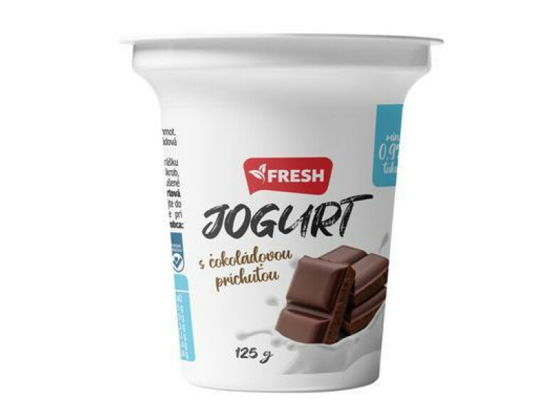 JOGURT ČOKOLÁDA 125g FRESH