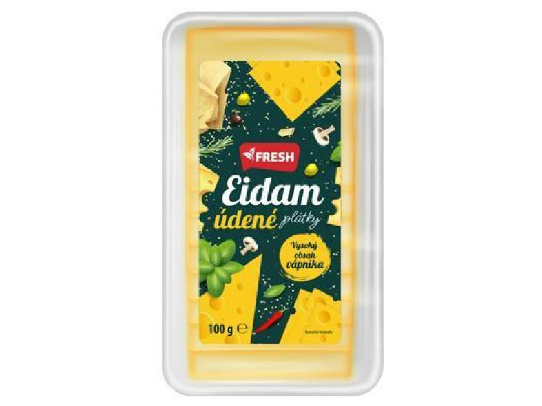 SYR PLÁTKY ÚDENÉ EIDAM 100g FRESH