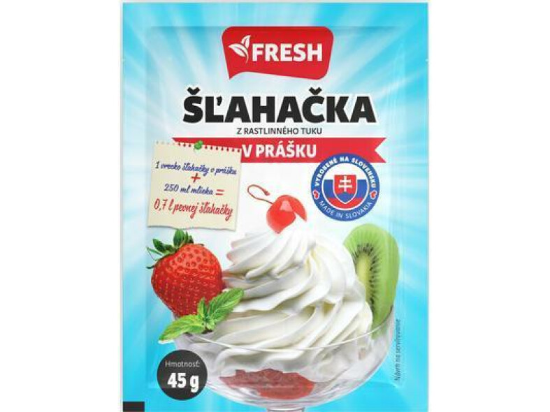 ŠĽAHAČKA V PRÁŠKU 45g FRESH