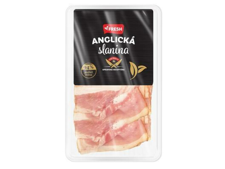 SLANINA ANGLICKÁ 100g FRESH 94% PODIEL MÄSA