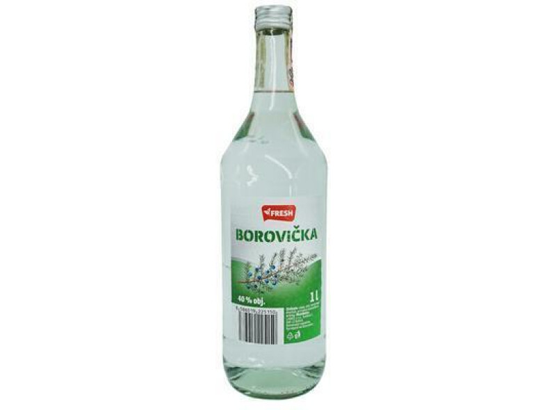 BOROVIČKA 40% 1l FRESH