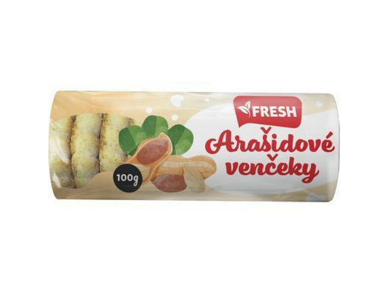 VENČEKY ARAŠIDOVÉ OBAĽOVANÉ CUKROM 100g FRESH