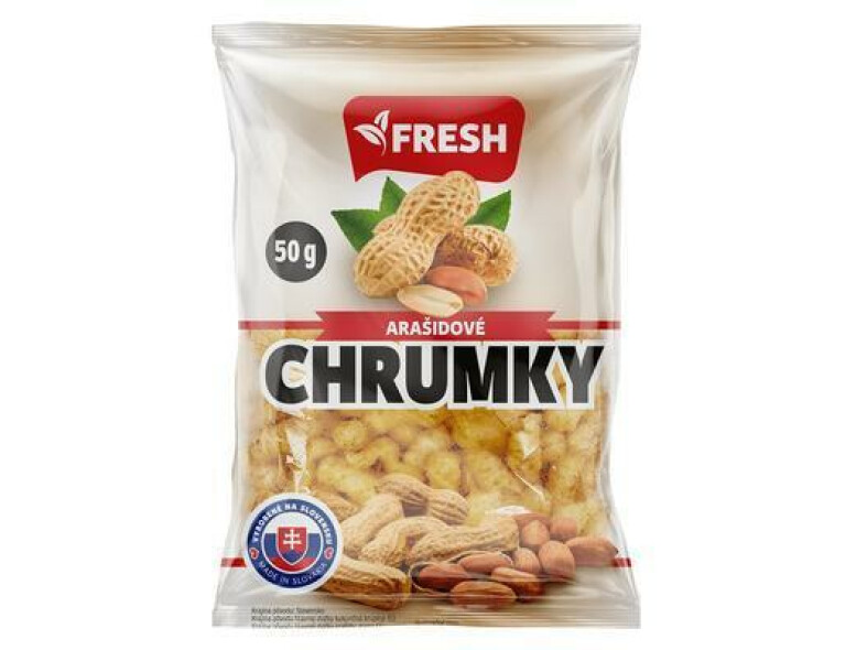 CHRUMKY ARAŠIDOVÉ 50g FRESH