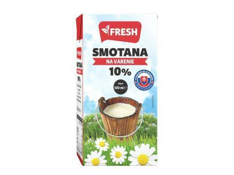 SMOTANA NA VARENIE TRV. 10% 500ml FRESH