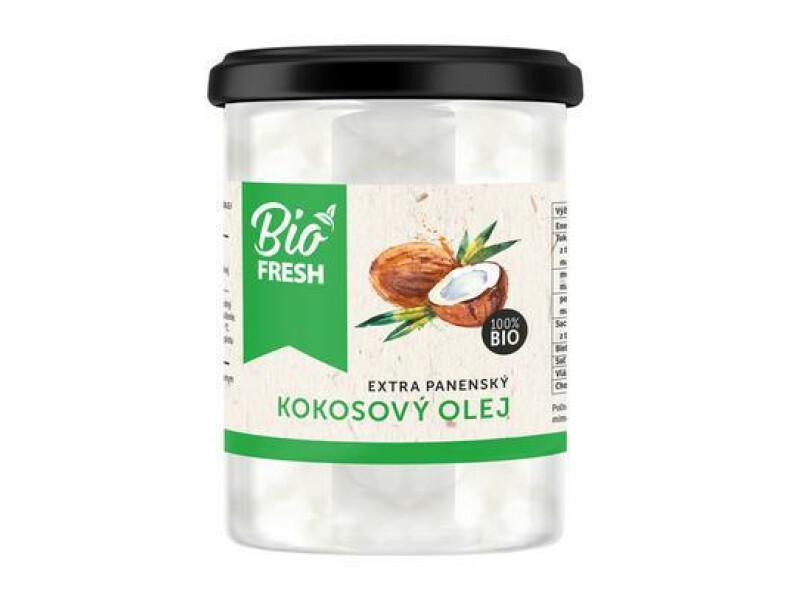 OLEJ BIO KOKOSOVÝ EXTRA PANENSKÝ 400ml FRESH