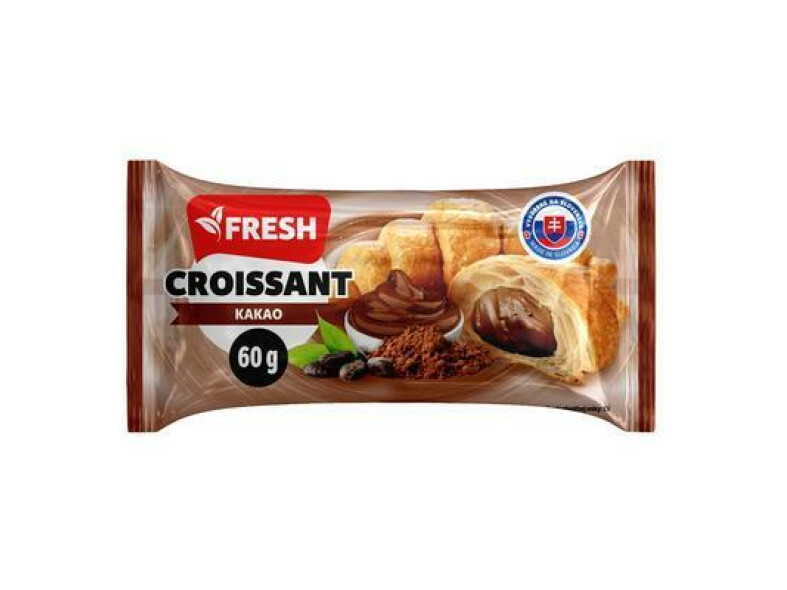 CROISSANT S KAKAOVOU NÁPLŇOU 60g FRESH 