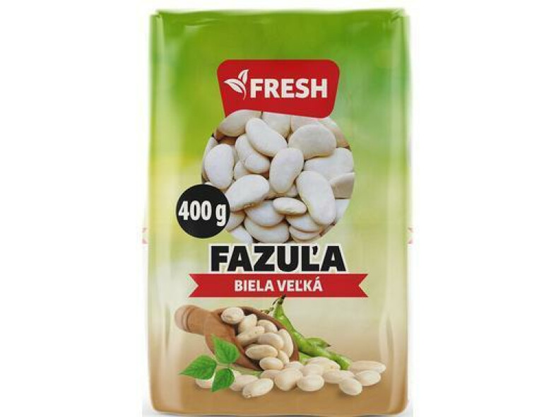 FAZUĽA BIELA VEĽKÁ 400g FRESH