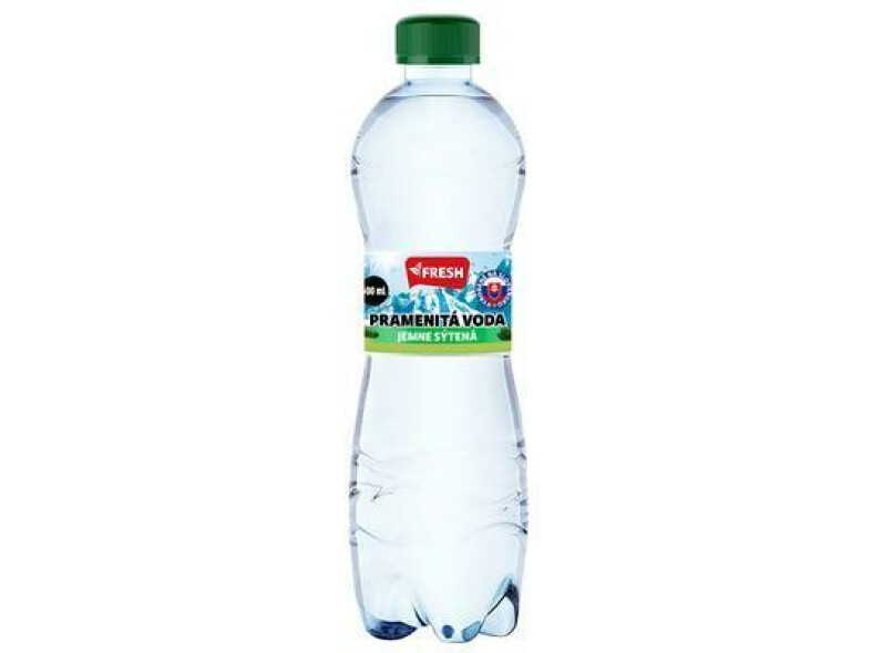 VODA PRAMENITÁ JEMNE SÝTENÁ 0.5l PET FRESH VRATNÝ OBAL