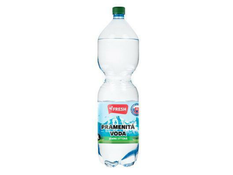 VODA PRAMENITÁ JEMNE SÝTENÁ 1.5l PET FRESH VRATNÝ OBAL