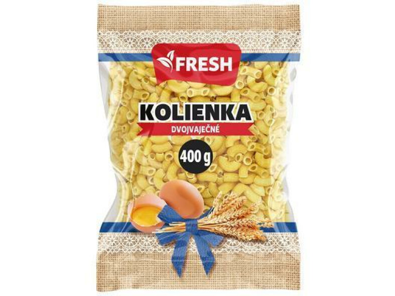 CESTOVINY KOLIENKA DVOJVAJEČNÉ 400g FRESH