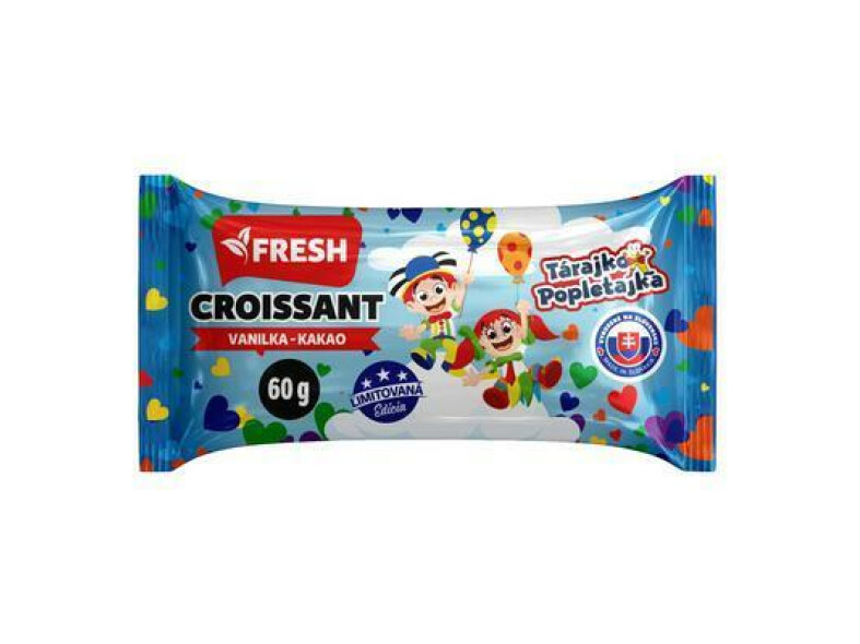 CROISSANT S VANILKOVO-KAKAOVOU NÁPLŇOU 60g FRESH