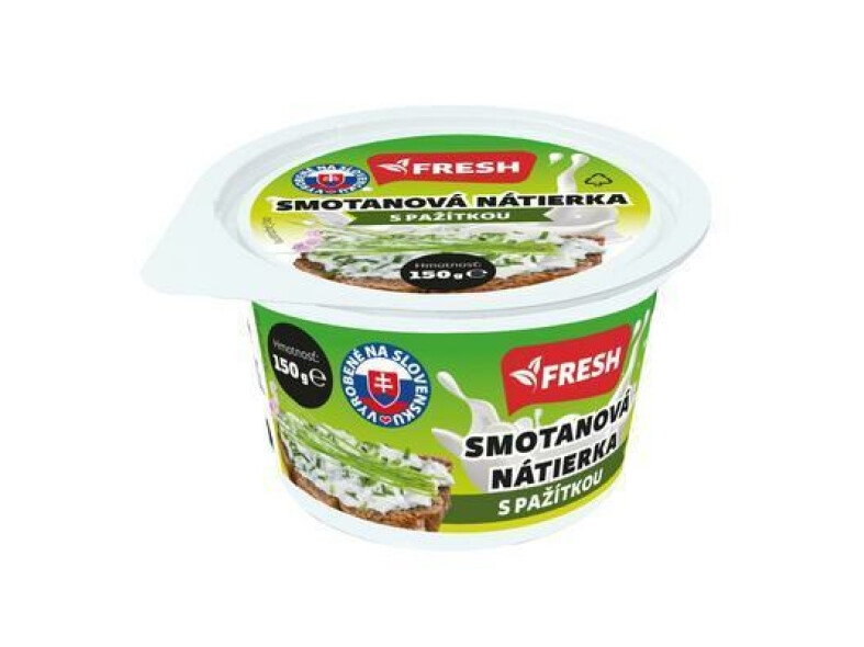 NÁTIERKA SMOTANOVÁ S PAŽÍTKOU 150g FRESH 