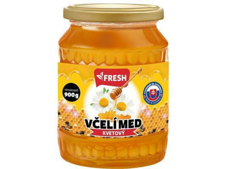 MED VČELÍ KVETOVÝ 900g FRESH